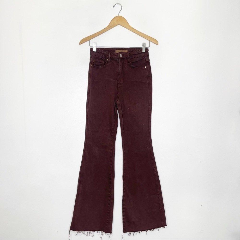 Judy Blue Maroon Flare Jeans